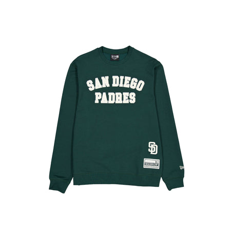 San Diego Padres Dark Green Logo Select Crewneck