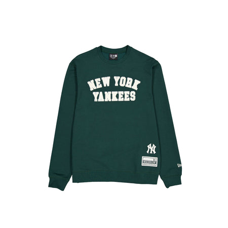 New York Yankees Dark Green Logo Select Crewneck