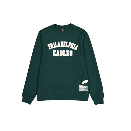 Philadelphia Eagles Dark Green Logo Select Crewneck