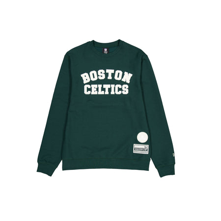 Boston Celtics Dark Green Logo Select Crewneck