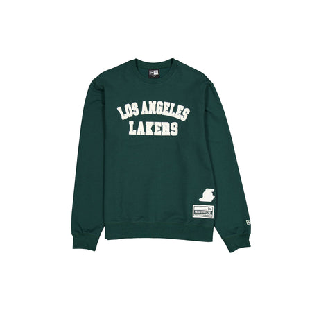 Los Angeles Lakers Dark Green Logo Select Crewneck