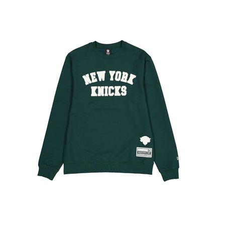 New York Knicks Dark Green Logo Select Crewneck