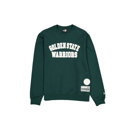 Golden State Warriors Dark Green Logo Select Crewneck