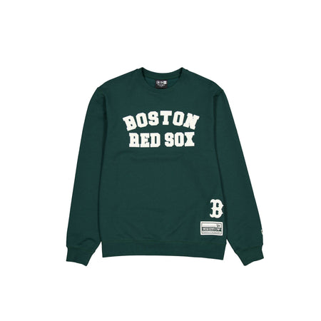 Boston Red Sox Dark Green Logo Select Crewneck