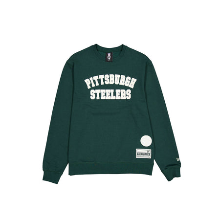 Pittsburgh Steelers Dark Green Logo Select Crewneck