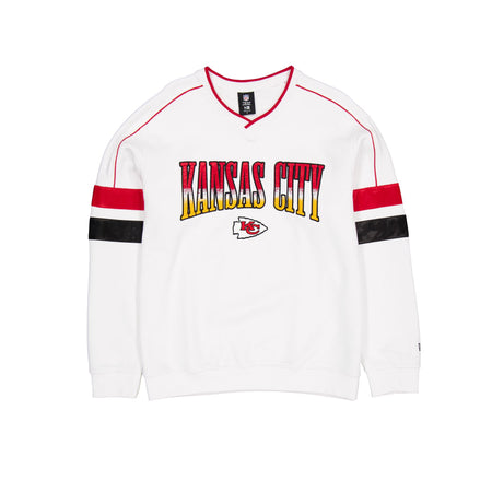 Kansas City Chiefs Sport Classics White Crewneck