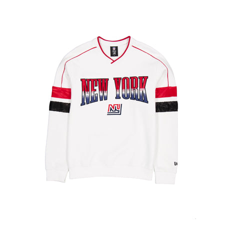 New York Giants Sport Classics White Crewneck