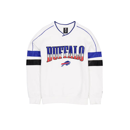 Buffalo Bills Sport Classics White Crewneck