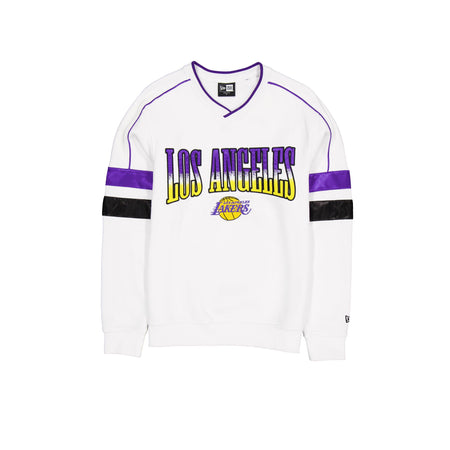 Los Angeles Lakers Sport Classics White Crewneck