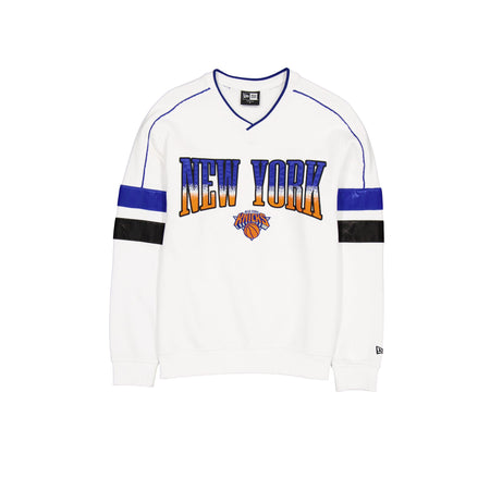 New York Knicks Sport Classics White Crewneck