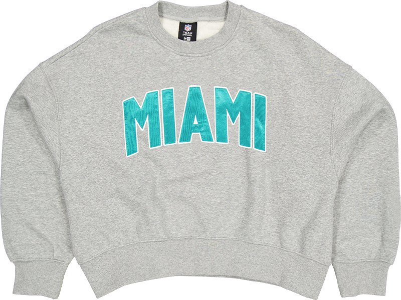 Miami Dolphins Sport Classics Women's Crewneck