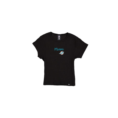 Miami Dolphins Sport Classics Women's Baby Tee