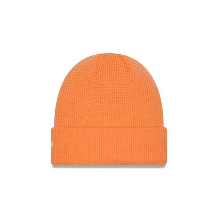 New Era Cap Orange Waffle Knit Beanie