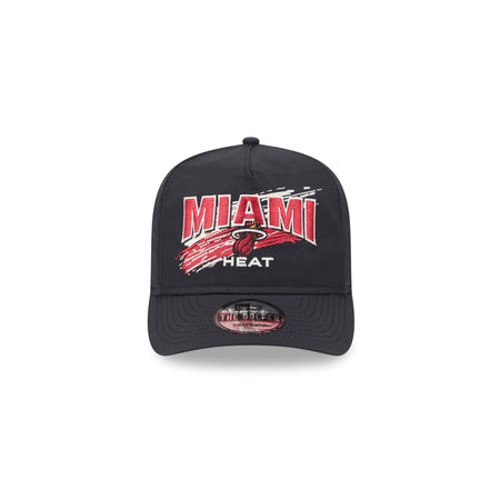 Miami Heat Throwback Brush Golfer Hat