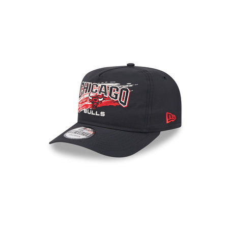 Chicago Bulls Throwback Brush Golfer Hat