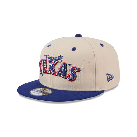 Texas Rangers Team Art 9FIFTY Snapback Hat