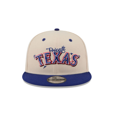 Texas Rangers Team Art 9FIFTY Snapback Hat