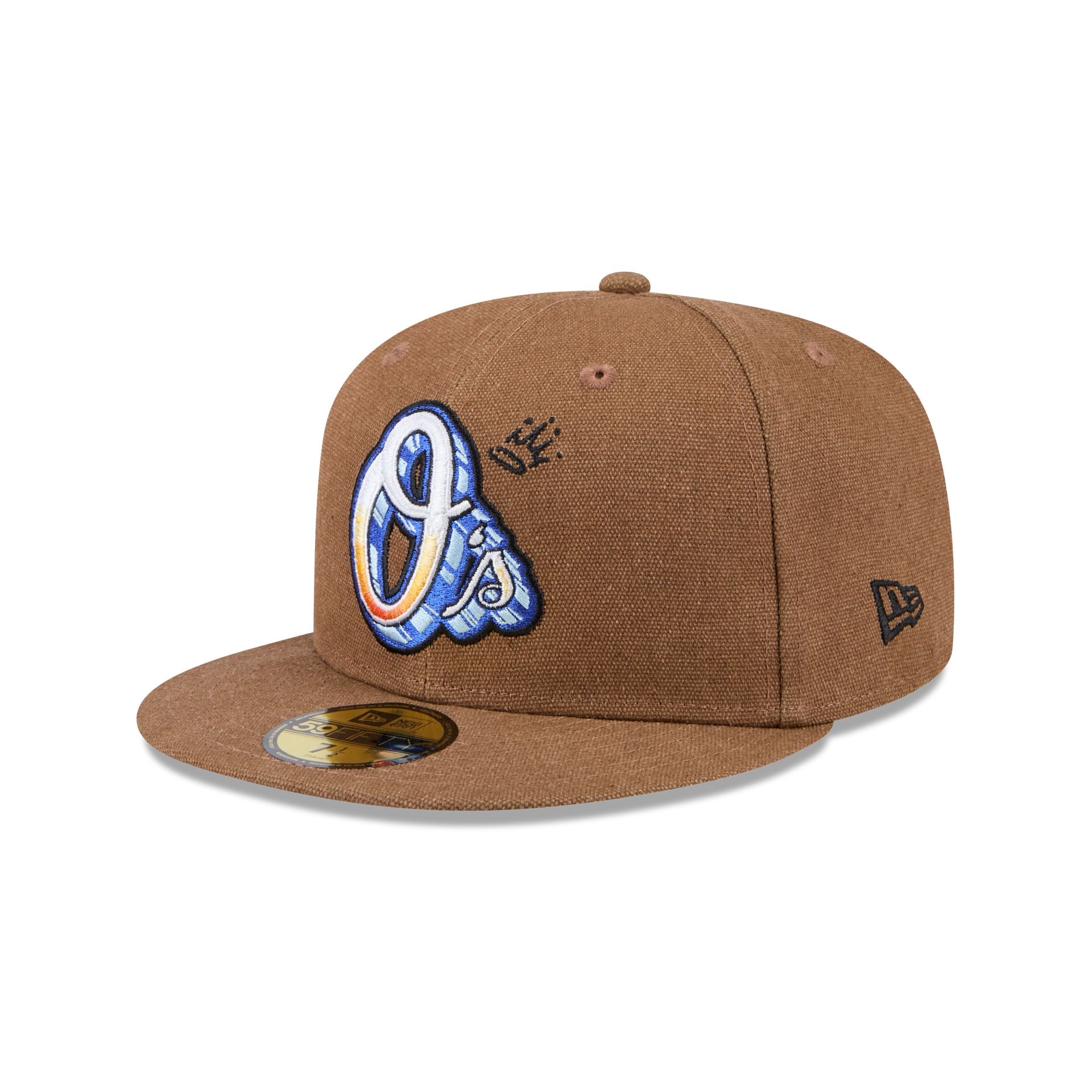 Baltimore Orioles Logo Scribble 59FIFTY Fitted Hat