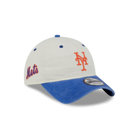 New York Mets Classic Sidescript 9TWENTY Adjustable Hat