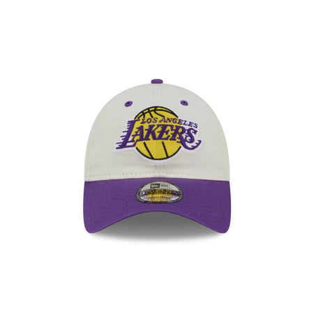 Los Angeles Lakers Classic Sidescript 9TWENTY Adjustable Hat