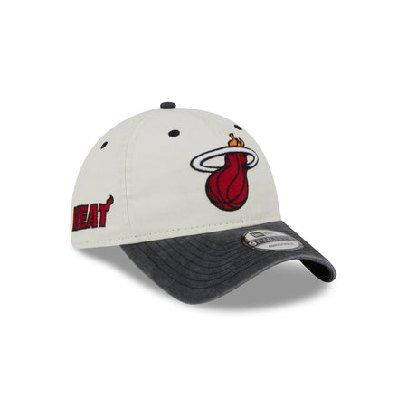 Miami Heat Classic Sidescript 9TWENTY Adjustable Hat