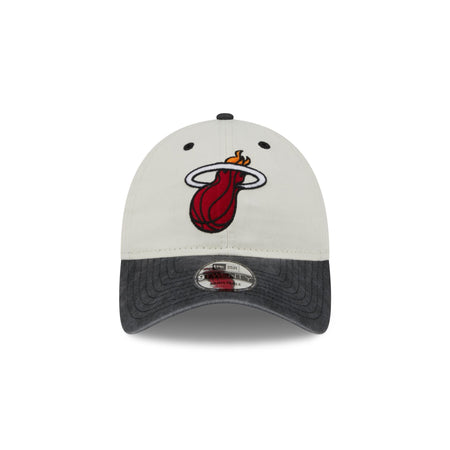 Miami Heat Classic Sidescript 9TWENTY Adjustable Hat