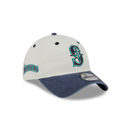 Seattle Mariners Classic Sidescript 9TWENTY Adjustable Hat