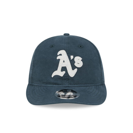 Oakland Athletics Canvas Felt Retro Crown 9FIFTY Adjustable Hat