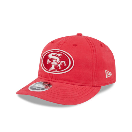 San Francisco 49ers Canvas Felt Retro Crown 9FIFTY Adjustable Hat