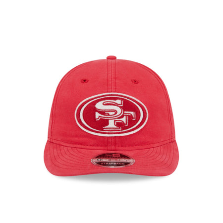 San Francisco 49ers Canvas Felt Retro Crown 9FIFTY Adjustable Hat