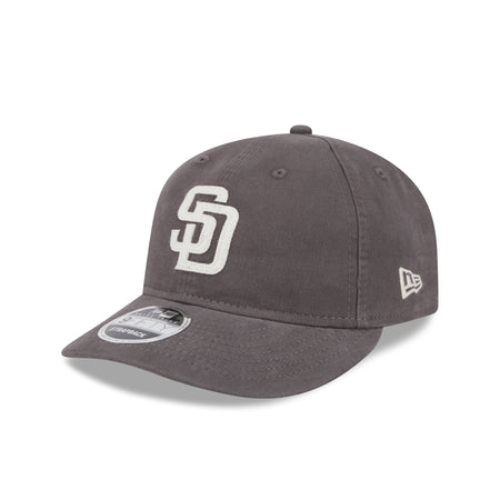 San Diego Padres Canvas Felt Retro Crown 9FIFTY Adjustable Hat