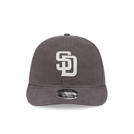 San Diego Padres Canvas Felt Retro Crown 9FIFTY Adjustable Hat