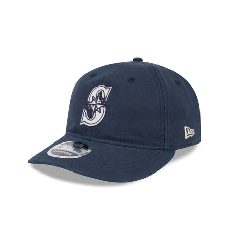 Seattle Mariners Canvas Felt Retro Crown 9FIFTY Adjustable Hat