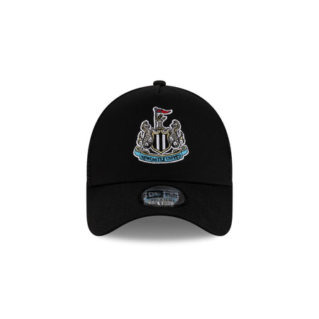 Newcastle United FC Core Black 9FORTY A-Frame Trucker Hat