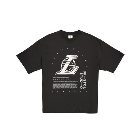 Bristol x Los Angeles Lakers Black T-Shirt