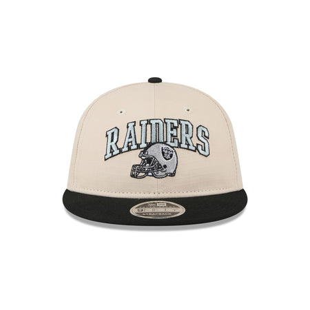 Las Vegas Raiders Historic Helmet Retro Crown 9FIFTY Snapback Hat