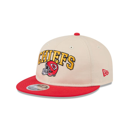 Kansas City Chiefs Historic Helmet Retro Crown 9FIFTY Snapback Hat