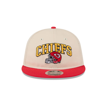 Kansas City Chiefs Historic Helmet Retro Crown 9FIFTY Snapback Hat