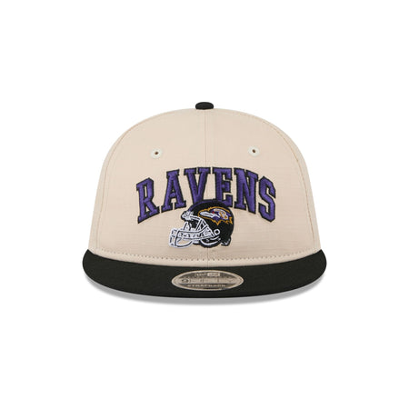 Baltimore Ravens Historic Helmet Retro Crown 9FIFTY Snapback Hat