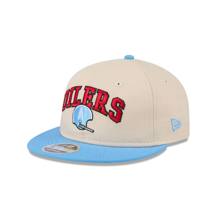 Oilers Historic Helmet Retro Crown 9FIFTY Snapback Hat