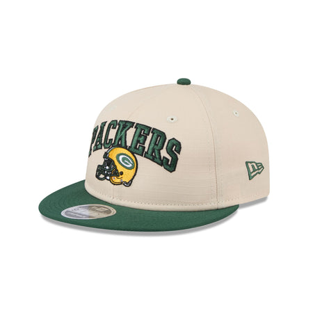 Green Bay Packers Historic Helmet Retro Crown 9FIFTY Snapback Hat