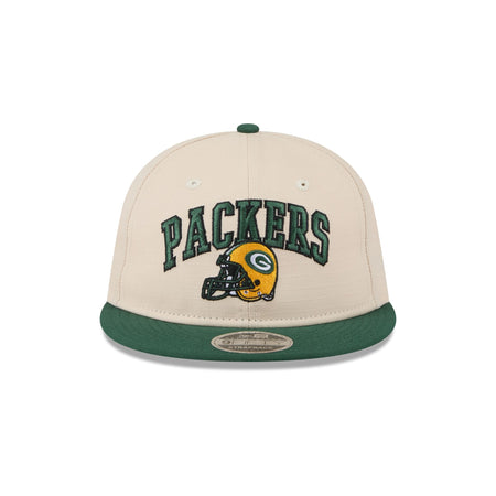 Green Bay Packers Historic Helmet Retro Crown 9FIFTY Snapback Hat