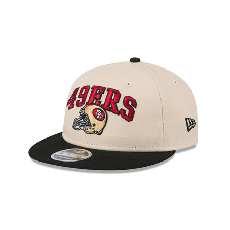 San Francisco 49ers Historic Helmet Retro Crown 9FIFTY Snapback Hat