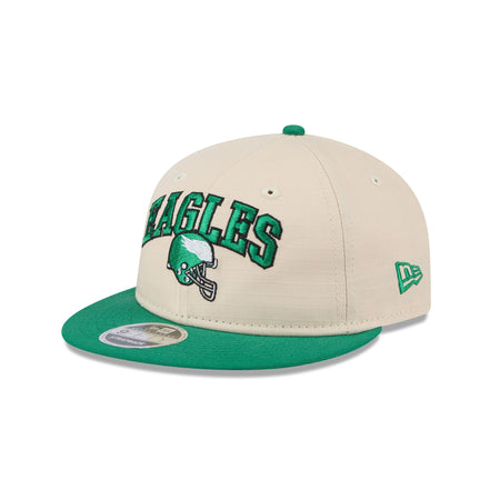 Philadelphia Eagles Historic Helmet Retro Crown 9FIFTY Snapback Hat