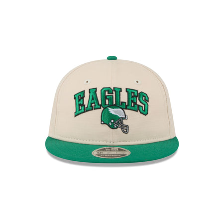 Philadelphia Eagles Historic Helmet Retro Crown 9FIFTY Snapback Hat