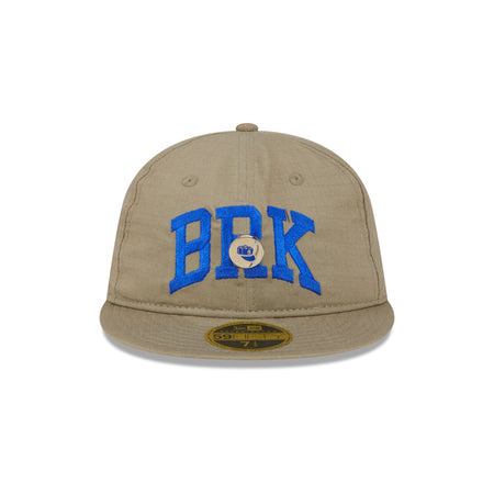 Brooklyn Dodgers Logo Pin Retro Crown 59FIFTY Fitted Hat