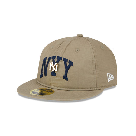 New York Yankees Logo Pin Retro Crown 59FIFTY Fitted Hat