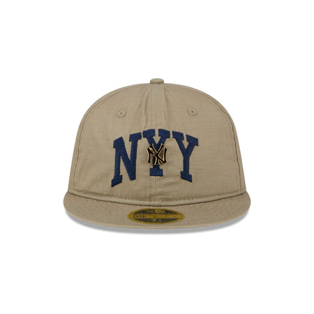 New York Yankees Logo Pin Retro Crown 59FIFTY Fitted Hat