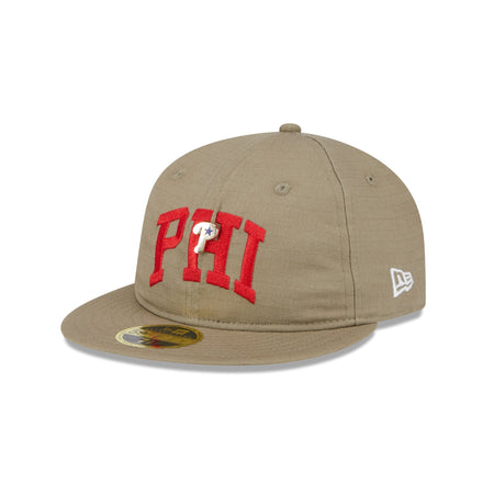 Philadelphia Phillies Logo Pin Retro Crown 59FIFTY Fitted Hat