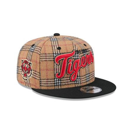 Detroit Tigers Tan Tartan 9FIFTY Snapback Hat